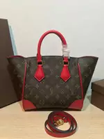 sac louis vuitton neverfull classic red w37h24d14